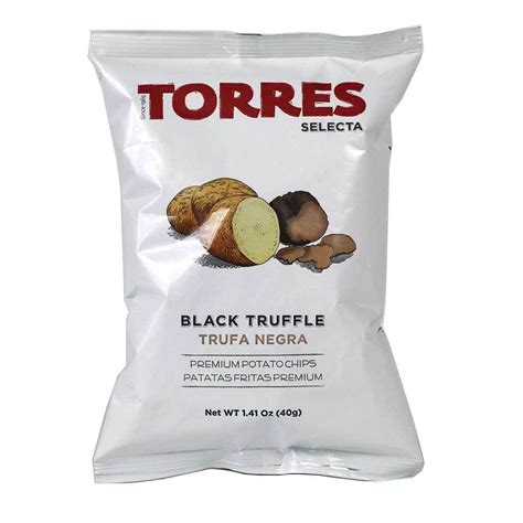Black Truffle Potato Chips, 1.41oz (40g) (3.